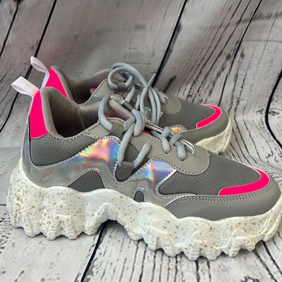 Barbie Shoes | Barbie Dad Chunky Sneakers | Color: Gray | Size: 6 | Abbym90's Closet